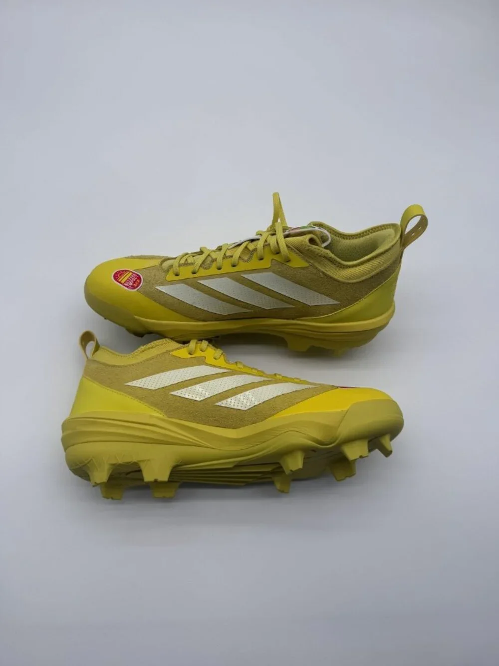 New Adidas Adizero Impact TPU Men's Size 13 Yellow Baseball Cleats JS2980
